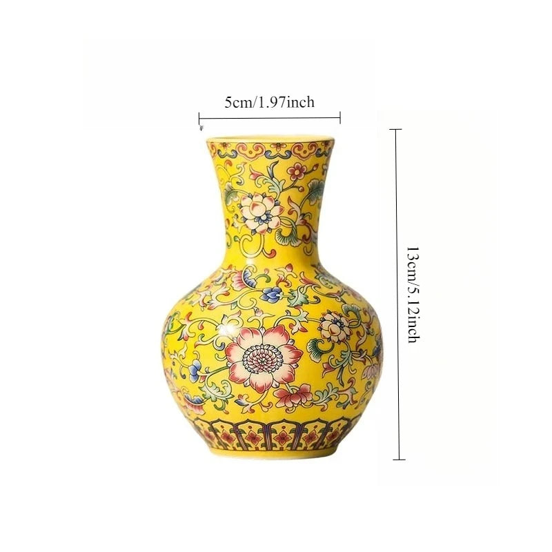 1pcs Creative and Simple Home Ornaments Home Decorations Vases Unique Antique Vase Handicrafts Porcelain Vases Decorative Gifts