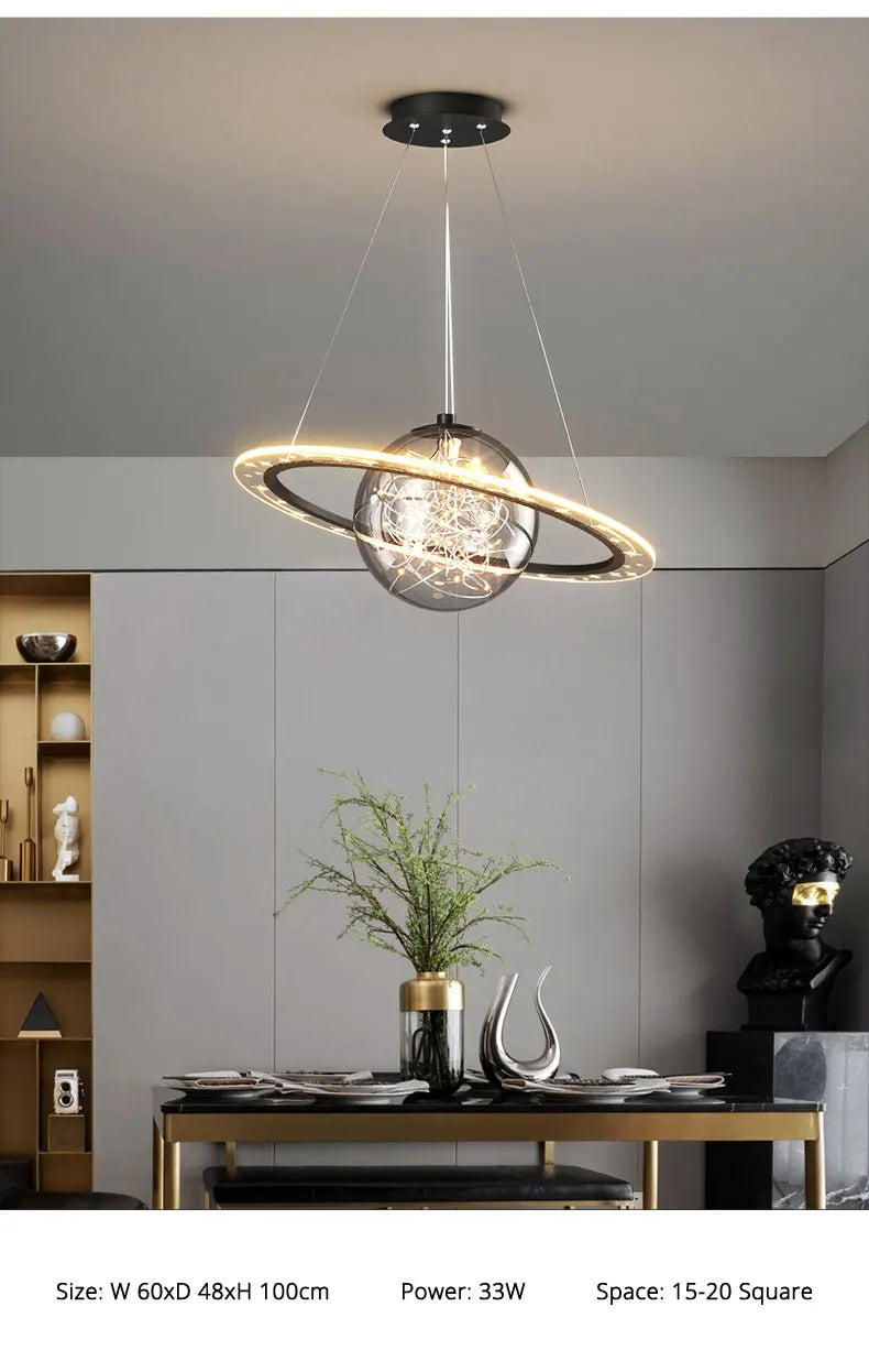 Nordic chandelier centerpiece living room dining room designer globe chandelier children room light bedroom dinning room light