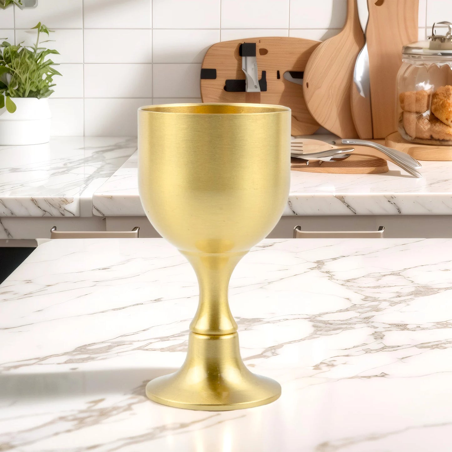 15/30ml Brass Chalice Cup Cocktail Glass Drinking Liquor Tumbler Cup Mug For Party Bar Wine Beer Juice Goblet Beverage Drinkware