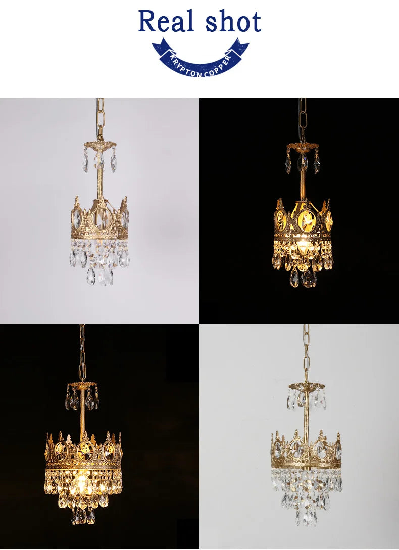 Retro Chandelier Dining Table Living Bedroom Ceiling Chandeliers Indoor Pendant Lamp Fixture Home Wall Decoration Lighting Lamp