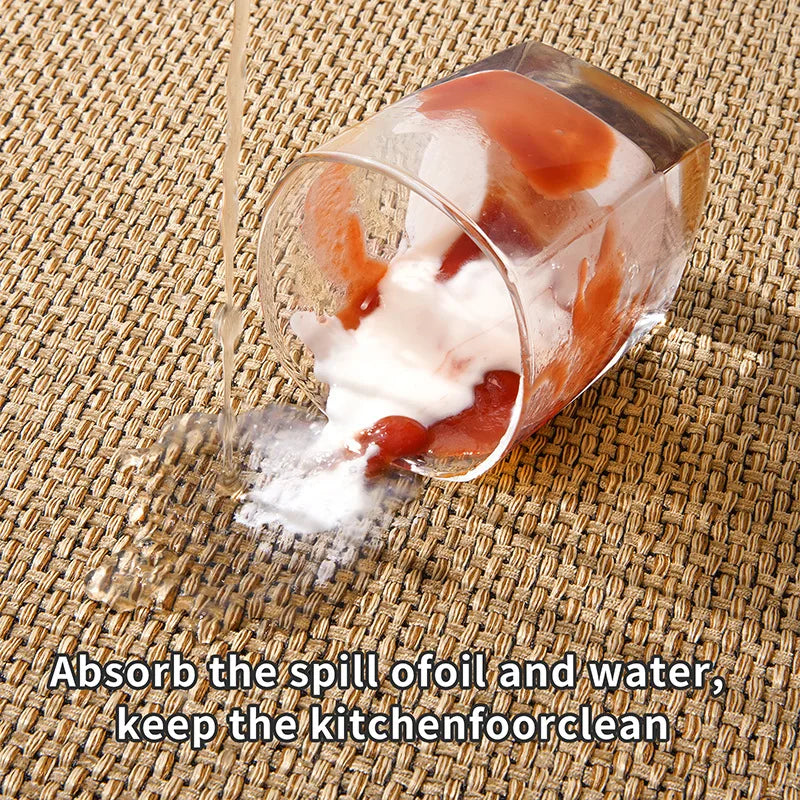 Kitchen Rugs and Mats Non Skid Washable, Absorbent Runner Rugs for Kitchen, Front of Sink, Kitchen Mats for Floor