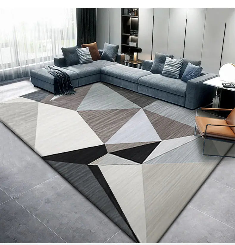Rugs and Carpets for Home Living Room Rugs for Bedroom Decoration Geometric Soft Nordic Luxury LIVE ROOM area Rug floor mats
