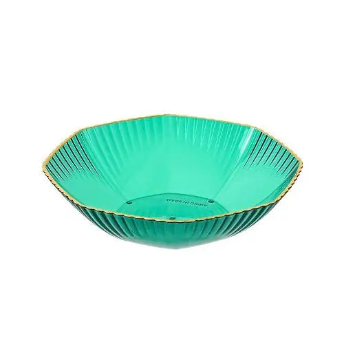 1PCS Table Plates for Serving Plates Dinnerware PET Partitioned Dish Snack Candy Cake Stand Bowl Food Fruit Plates Set Tableware