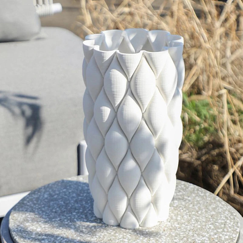 Ceramic Vases Modern Decor Flower Vase Desk Hydroponic Flowers Bottle  Interior Dried Flowers Container Pottery Decoration