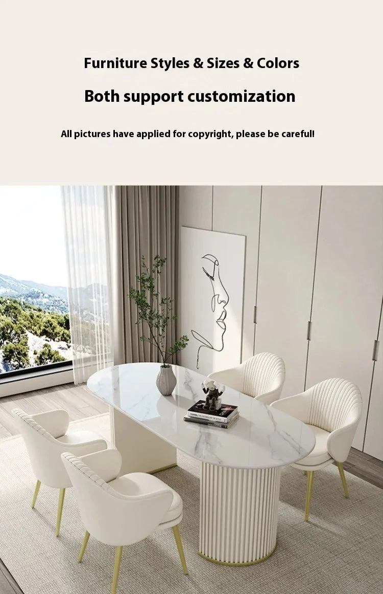 Luxury Nordic Dining Table Legs Metal Modern Space Savers Dining Table Living Minimalist Mesas De Comedor Room Furniture