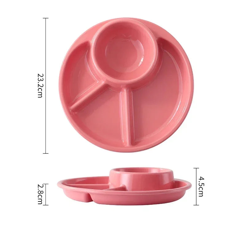 Plate Dish Bariatric Portion Meal Food Diet Planning Weight Plates Divided Nutrition Loss Lose Serving Snacks Compartment Tool