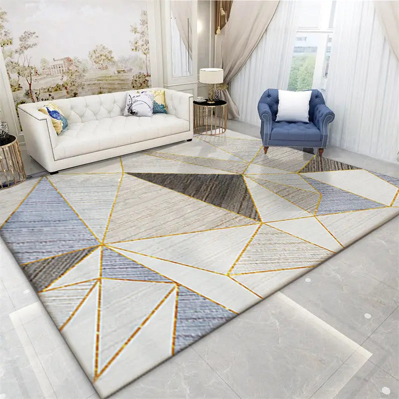 Rugs and Carpets for Home Living Room Rugs for Bedroom Decoration Geometric Soft Nordic Luxury LIVE ROOM area Rug floor mats