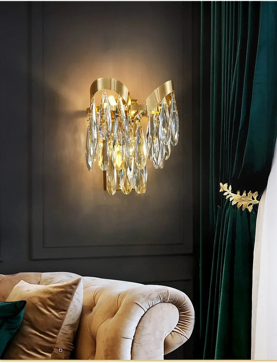 New Modern Chandelier For Living Room Dining Room Creative Design Crystal Hanging Lamp Home Decor Indoor Lighting Lustre Fixture