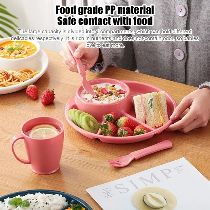 Plate Dish Bariatric Portion Meal Food Diet Planning Weight Plates Divided Nutrition Loss Lose Serving Snacks Compartment Tool