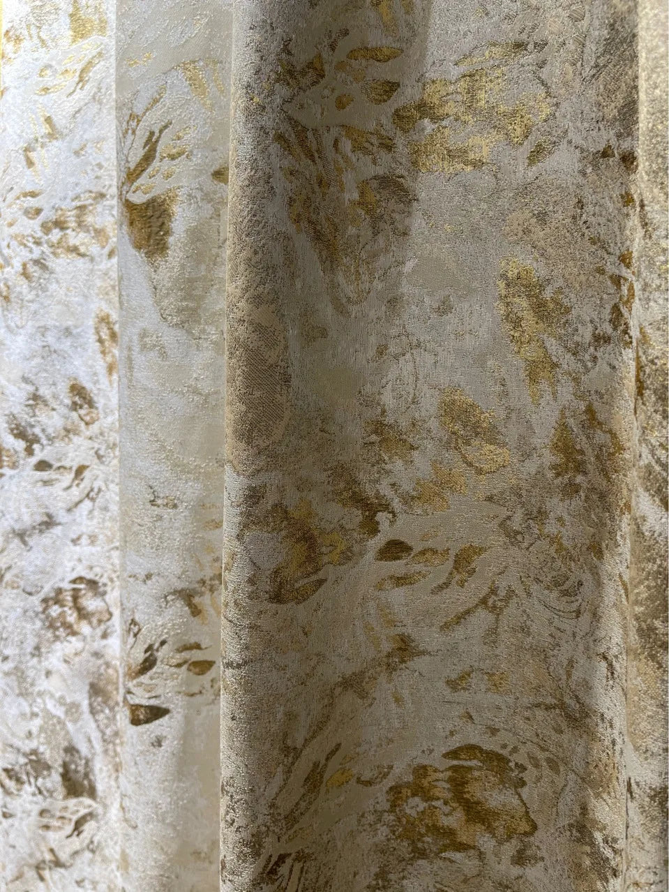 2025 new Curtains for Living dining room bedroom cream champagne gold thread jacquard high precision modern luxury high blackout