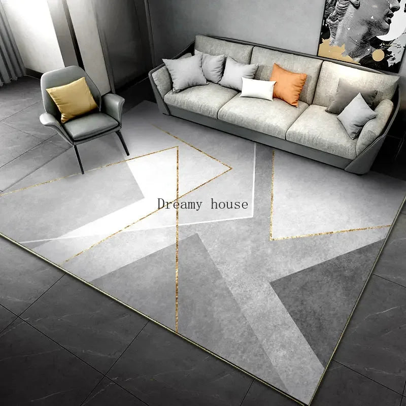 Rugs and Carpets for Home Living Room Rugs for Bedroom Decoration Geometric Soft Nordic Luxury LIVE ROOM area Rug floor mats