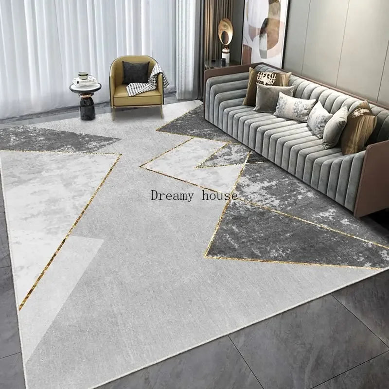 Rugs and Carpets for Home Living Room Rugs for Bedroom Decoration Geometric Soft Nordic Luxury LIVE ROOM area Rug floor mats