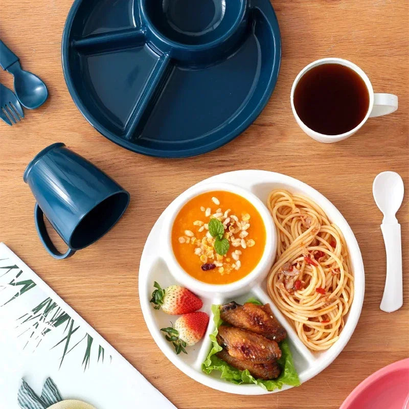 Plate Dish Bariatric Portion Meal Food Diet Planning Weight Plates Divided Nutrition Loss Lose Serving Snacks Compartment Tool