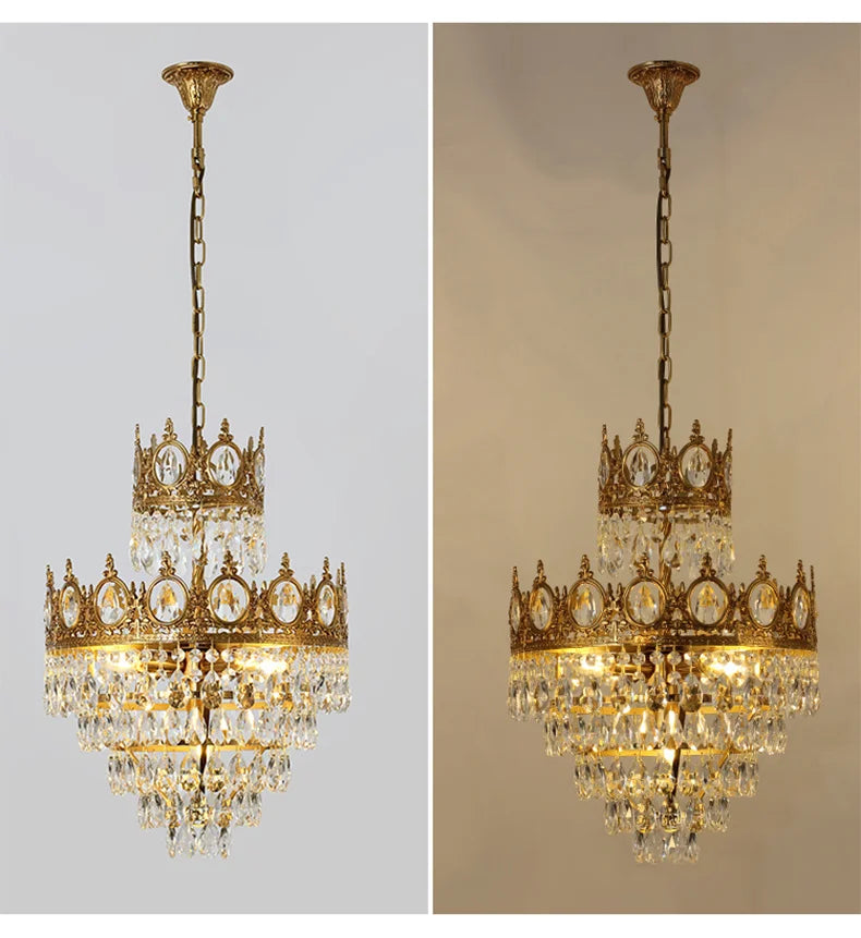 Retro Chandelier Dining Table Living Bedroom Ceiling Chandeliers Indoor Pendant Lamp Fixture Home Wall Decoration Lighting Lamp