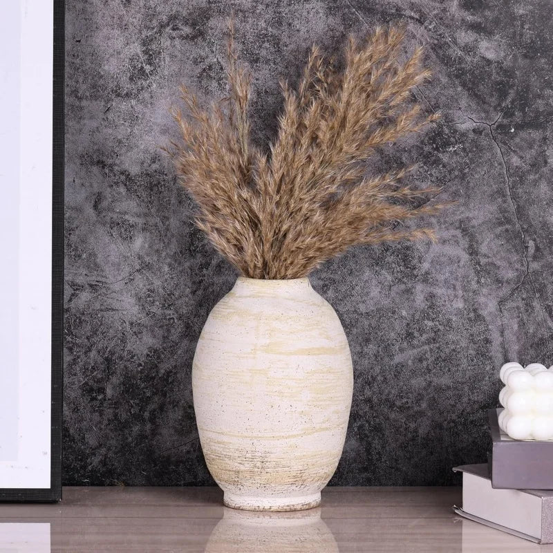 Modern Decorative Vases Handmade Style Versatile For Home & Living Room Decor Table Decoration And Accessories