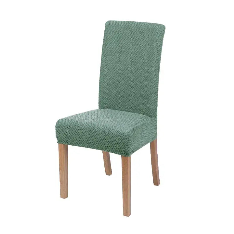Jacquard Chair Cover, Durable Elastic Fabric Dining Chairs Cover, Stretch Covers For Kitchen Dining Room Chairs, Home Decor
