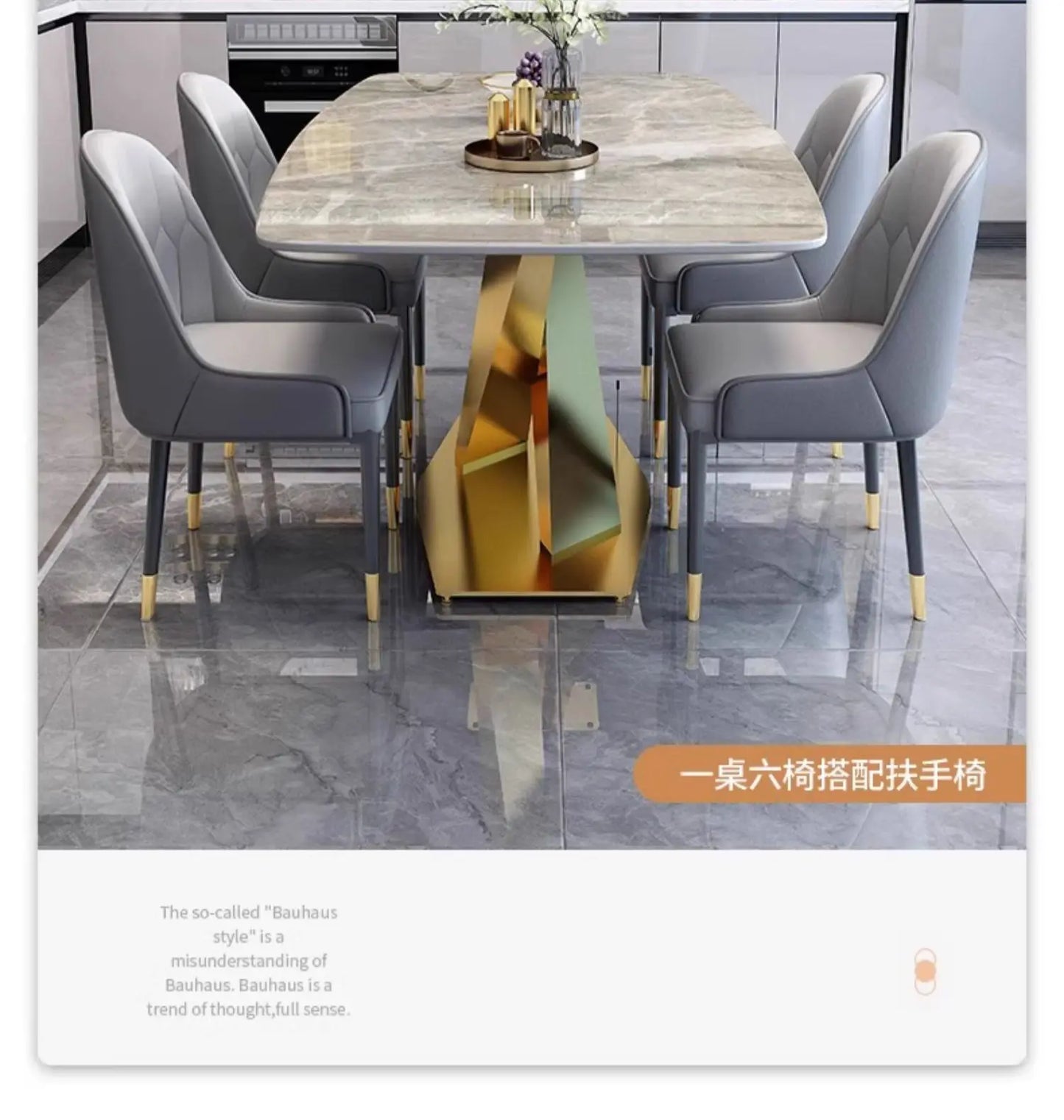 Unique Modern Dining Table Designer Nordic White Kitchen Mobile Dining Tables Salon Mesas De Jantar Living Room Sets Furniture