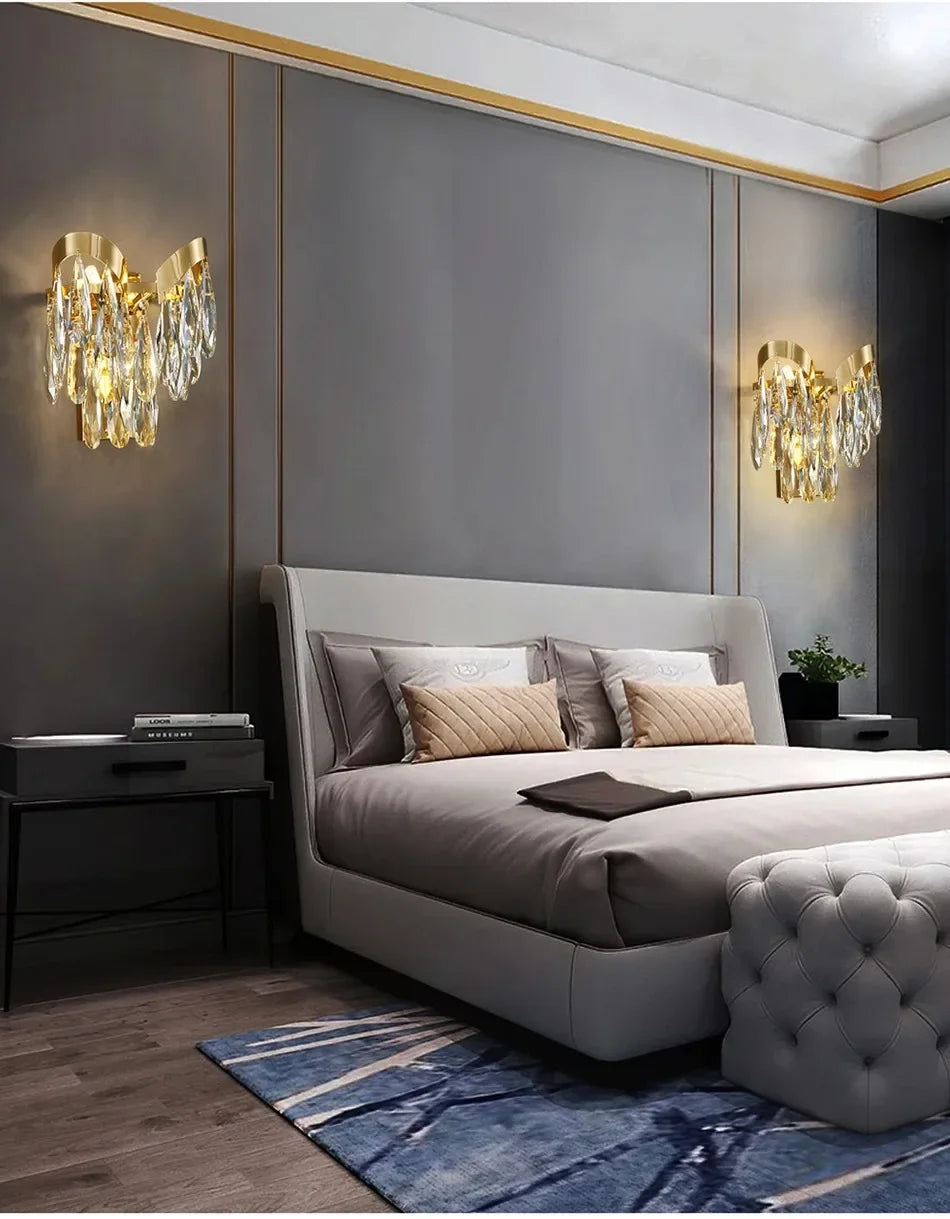 New Modern Chandelier For Living Room Dining Room Creative Design Crystal Hanging Lamp Home Decor Indoor Lighting Lustre Fixture
