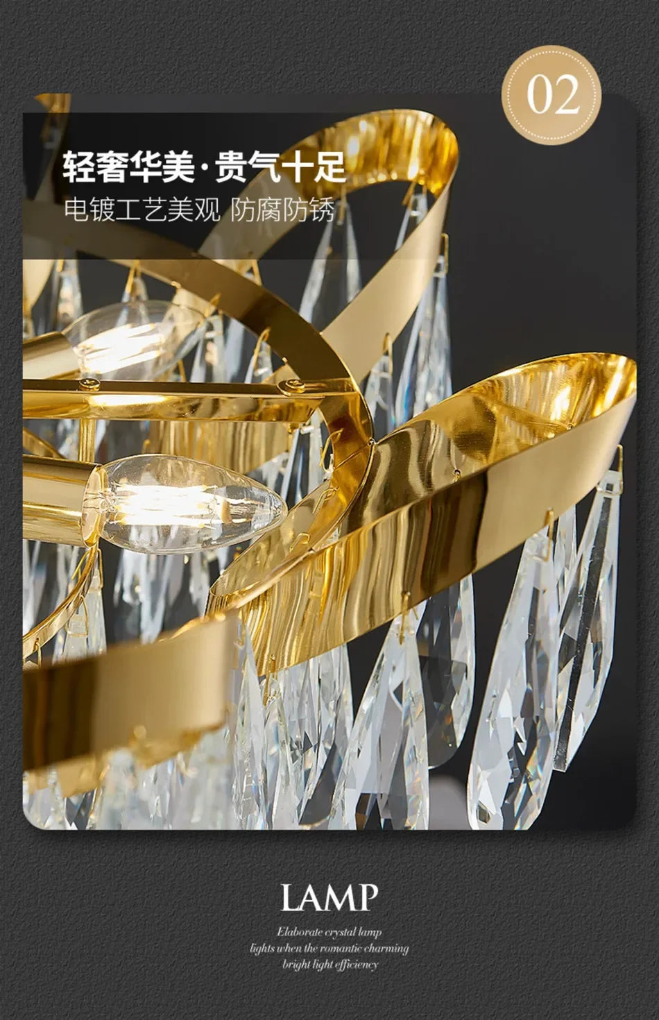 New Modern Chandelier For Living Room Dining Room Creative Design Crystal Hanging Lamp Home Decor Indoor Lighting Lustre Fixture