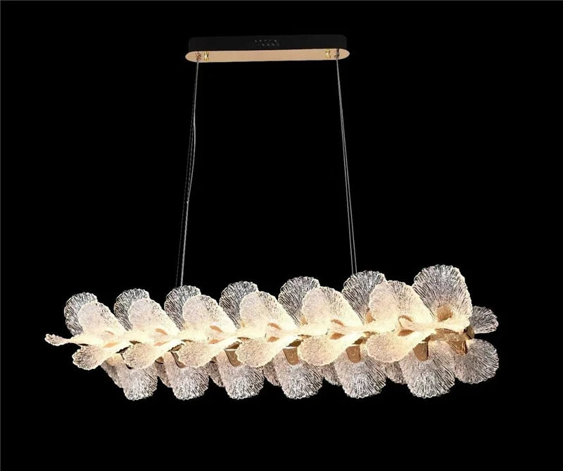 Luxury Ceiling Chandelier French for Home Decoration Living Room Pendant Light Dining Room Bedroom Flower LED Hanging Lamp LED