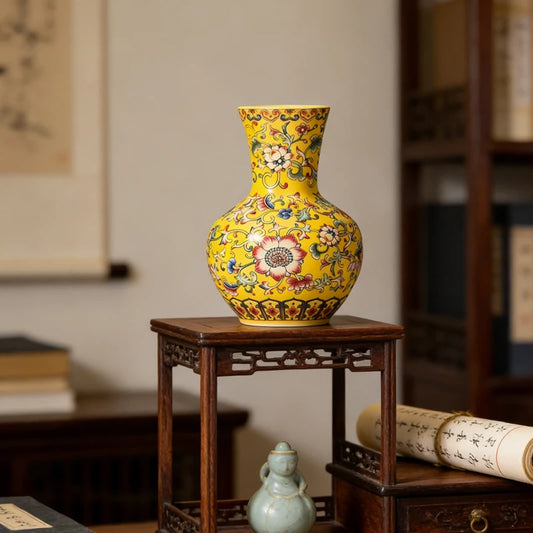 1pcs Creative and Simple Home Ornaments Home Decorations Vases Unique Antique Vase Handicrafts Porcelain Vases Decorative Gifts
