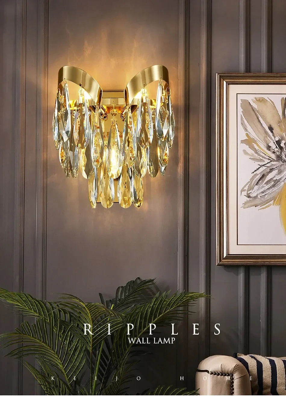 New Modern Chandelier For Living Room Dining Room Creative Design Crystal Hanging Lamp Home Decor Indoor Lighting Lustre Fixture
