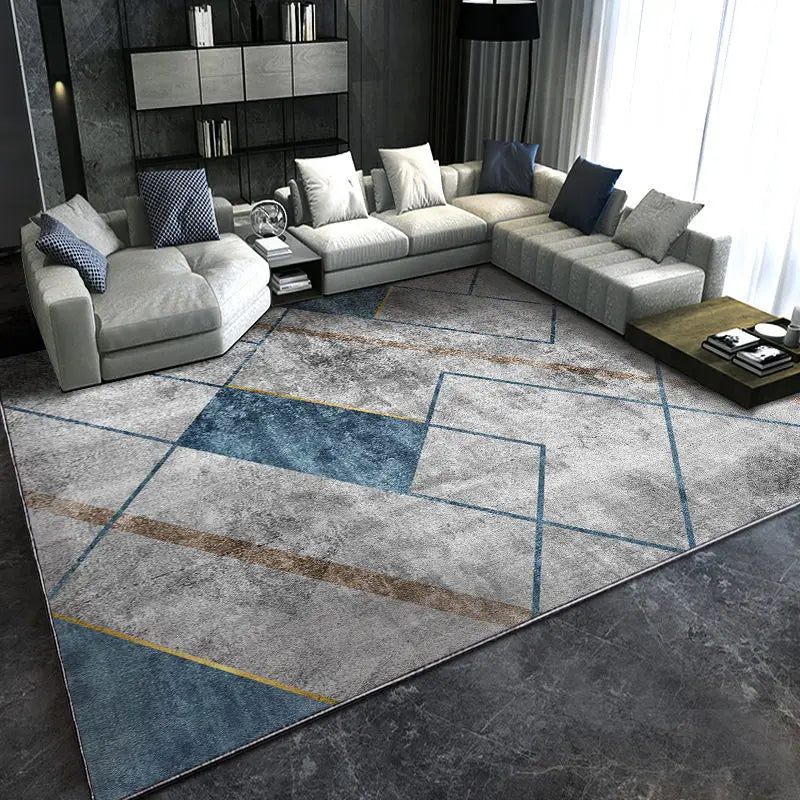 Rugs and Carpets for Home Living Room Rugs for Bedroom Decoration Geometric Soft Nordic Luxury LIVE ROOM area Rug floor mats