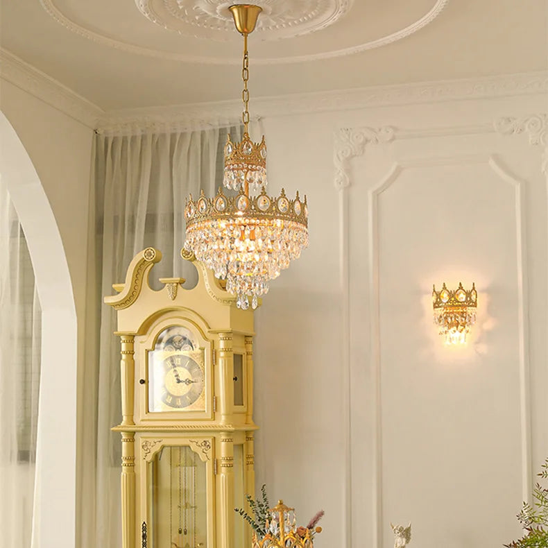Retro Chandelier Dining Table Living Bedroom Ceiling Chandeliers Indoor Pendant Lamp Fixture Home Wall Decoration Lighting Lamp