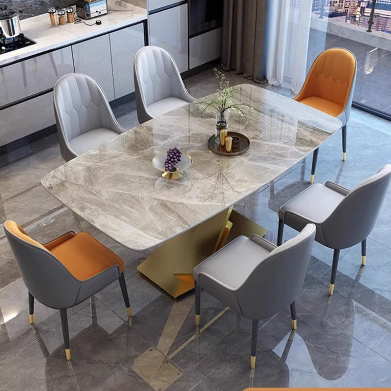 Unique Modern Dining Table Designer Nordic White Kitchen Mobile Dining Tables Salon Mesas De Jantar Living Room Sets Furniture