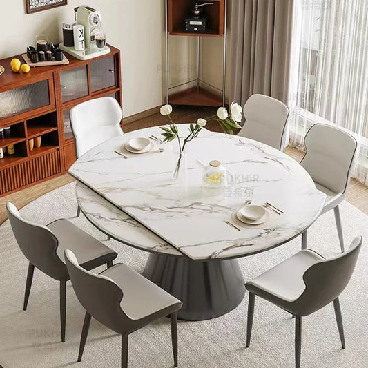 Unique Office Dining Table Writing Study Mahjong Center Poker Designer Dining Table Luxury Juegos De Comedor Garden Furniture