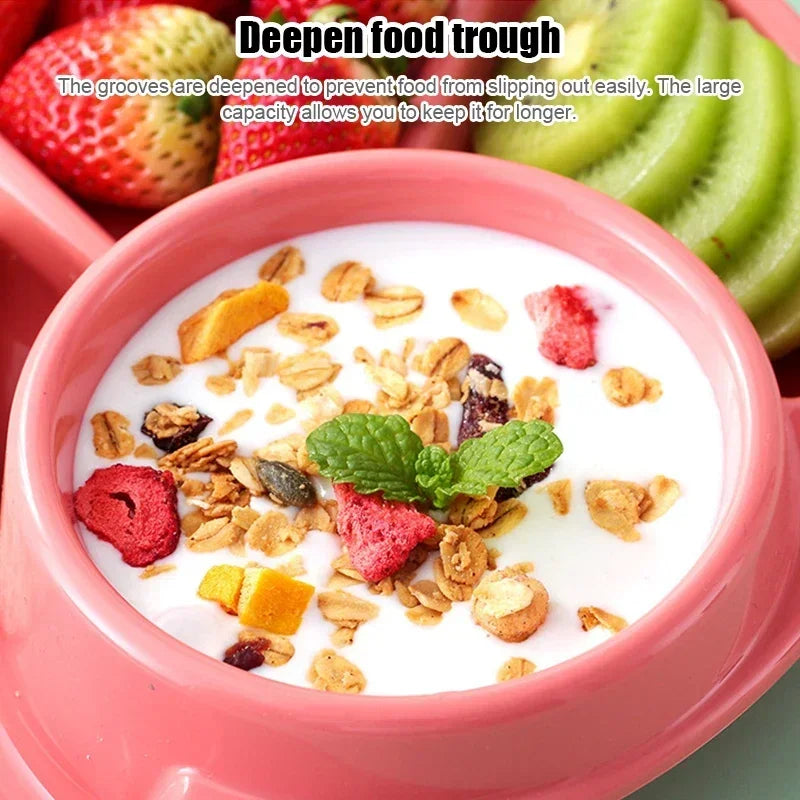 Plate Dish Bariatric Portion Meal Food Diet Planning Weight Plates Divided Nutrition Loss Lose Serving Snacks Compartment Tool