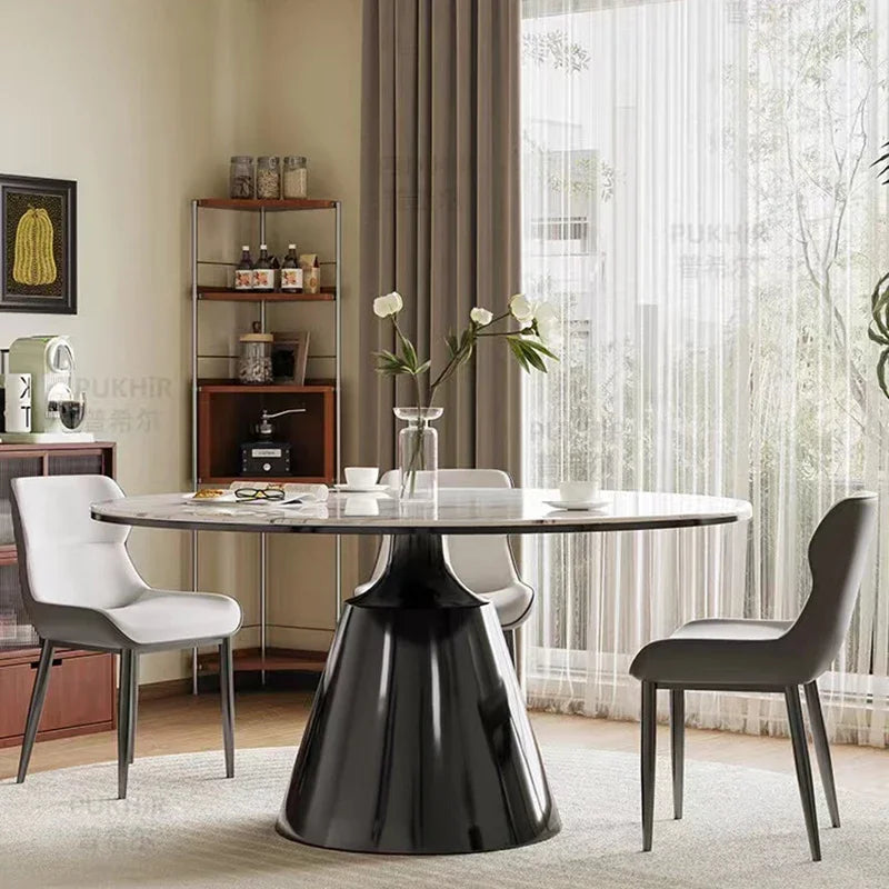 Unique Office Dining Table Writing Study Mahjong Center Poker Designer Dining Table Luxury Juegos De Comedor Garden Furniture