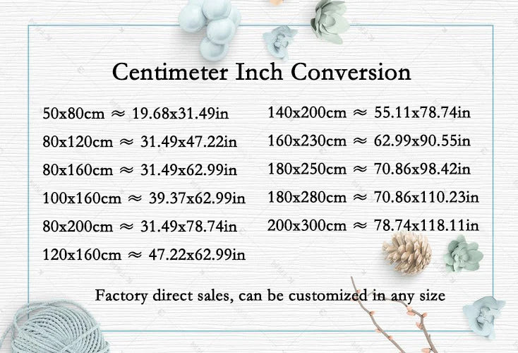 Rugs and Carpets for Home Living Room Rugs for Bedroom Decoration Geometric Soft Nordic Luxury LIVE ROOM area Rug floor mats