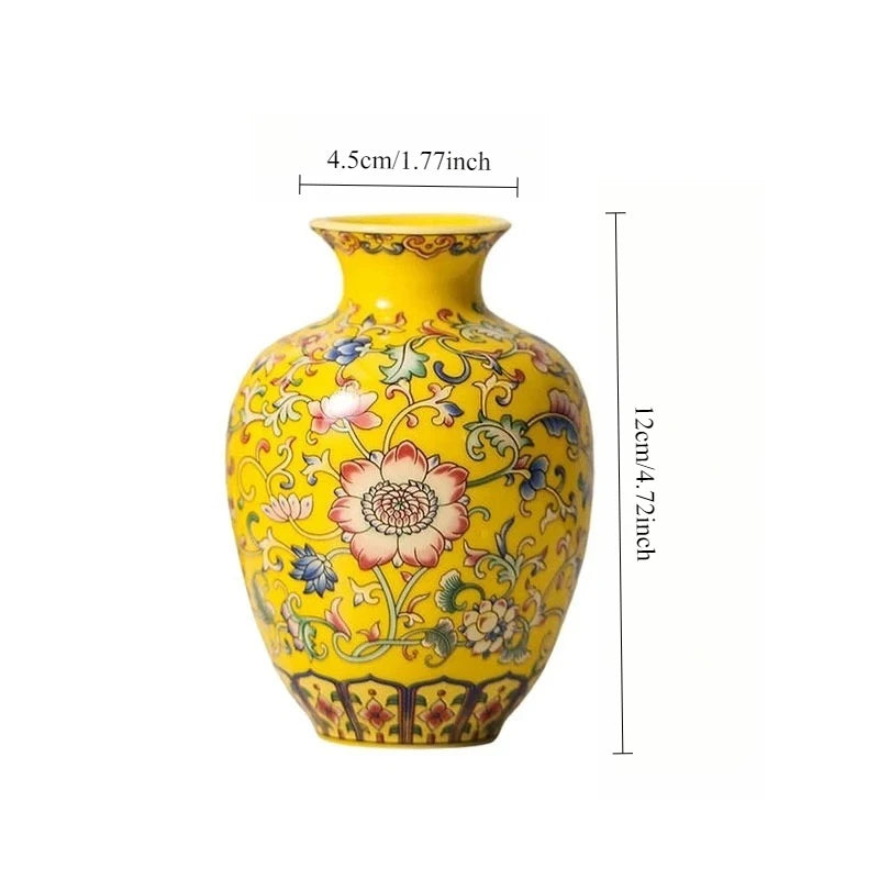 1pcs Creative and Simple Home Ornaments Home Decorations Vases Unique Antique Vase Handicrafts Porcelain Vases Decorative Gifts