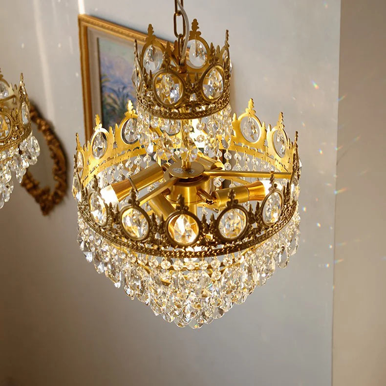 Retro Chandelier Dining Table Living Bedroom Ceiling Chandeliers Indoor Pendant Lamp Fixture Home Wall Decoration Lighting Lamp