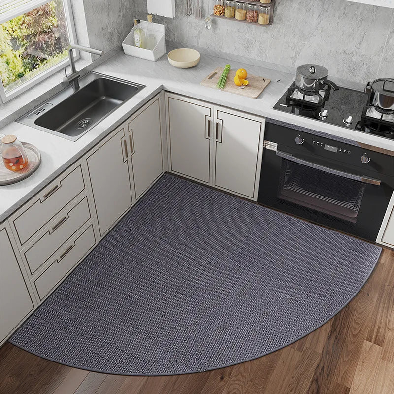 Kitchen Rugs and Mats Non Skid Washable, Absorbent Runner Rugs for Kitchen, Front of Sink, Kitchen Mats for Floor