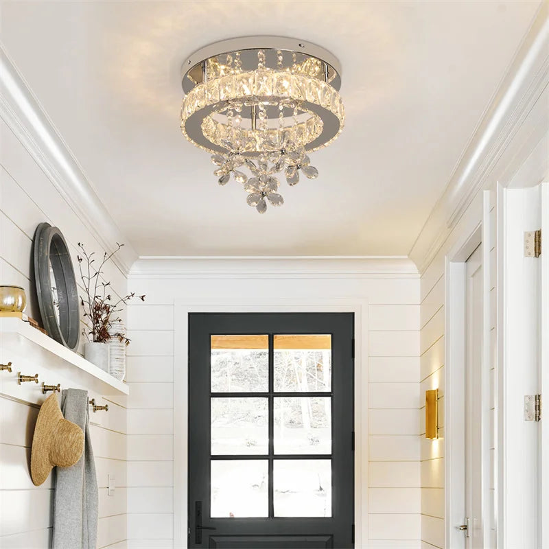 Modern Chandelier For Bedroom Dining Room Led Ceiling Light With Remote Control Hanging Lighting Fixtures Home Decoration Lustre