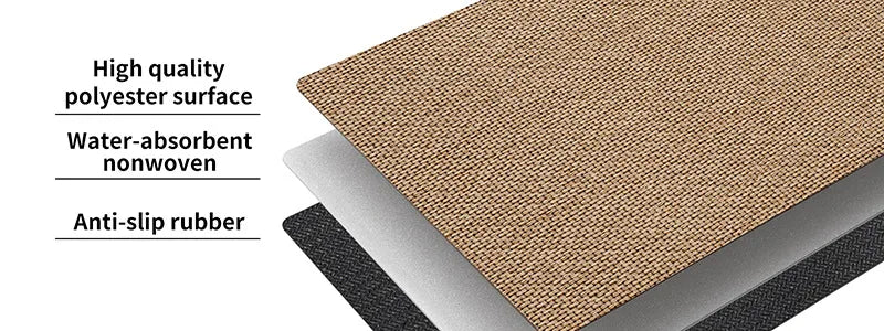 Kitchen Rugs and Mats Non Skid Washable, Absorbent Runner Rugs for Kitchen, Front of Sink, Kitchen Mats for Floor