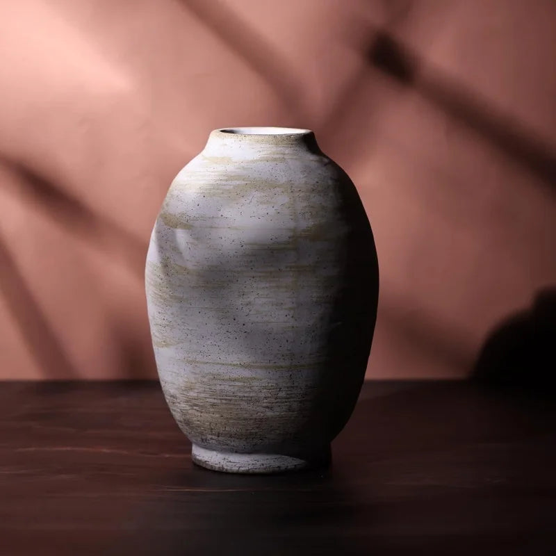 Modern Decorative Vases Handmade Style Versatile For Home & Living Room Decor Table Decoration And Accessories
