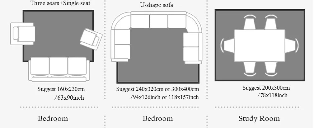 Round Bedroom Rug Light Luxury Study Coffee Table Floor Mat Retro Brown Living Room Carpet for Leisure Area Cloakroom Ковер 러그