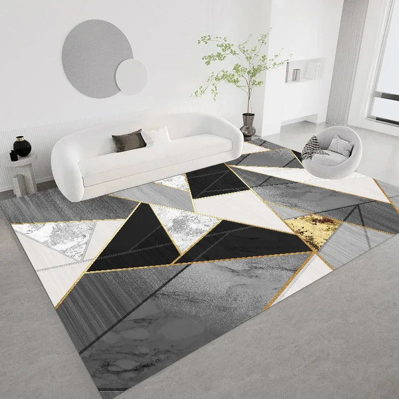 Rugs and Carpets for Home Living Room Rugs for Bedroom Decoration Geometric Soft Nordic Luxury LIVE ROOM area Rug floor mats