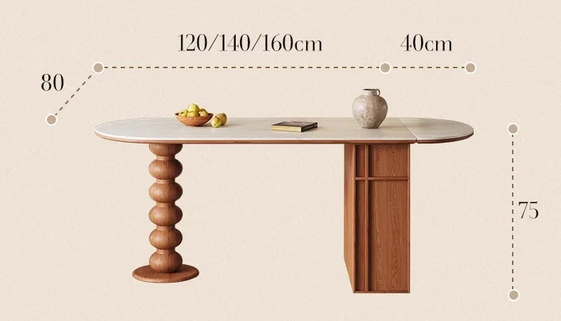 Mid Century Elegant Dining Tables With Cabinets Vintage Oval Tall Legs Dining Tables Rustic Foldable Столы Обеденные Furniture