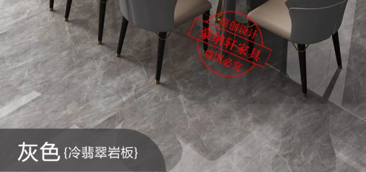 Modern Living Dining Table Luxury Italy Rectangle Waterproof 8 People Dining Table Legs Metal Moveis Para Casa Home Accessories