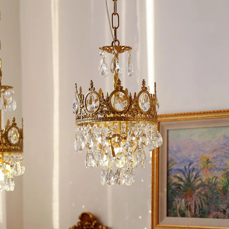 Retro Chandelier Dining Table Living Bedroom Ceiling Chandeliers Indoor Pendant Lamp Fixture Home Wall Decoration Lighting Lamp