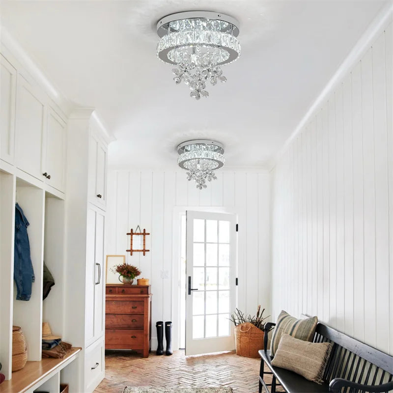 Modern Chandelier For Bedroom Dining Room Led Ceiling Light With Remote Control Hanging Lighting Fixtures Home Decoration Lustre