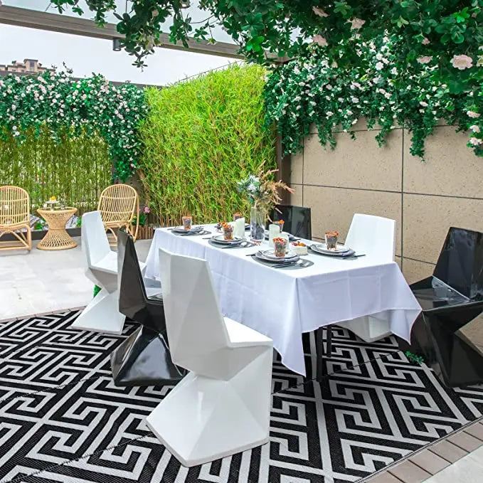Indoor Outdoor Area Rug Home Garden Living Room Floor Carpet Anti-slip Waterproof Portable Folding RV Camping Awning Picnic Mat