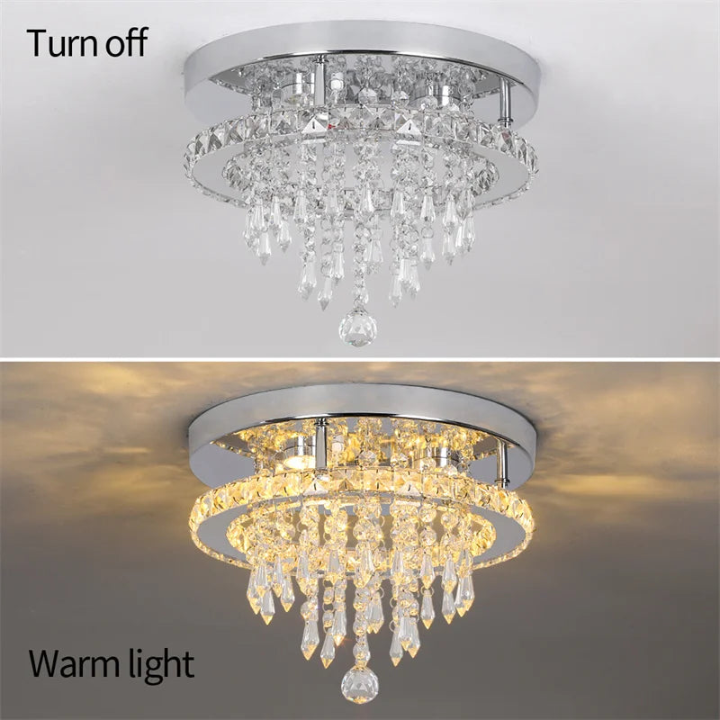 Modern Chandelier For Bedroom Dining Room Led Ceiling Light With Remote Control Hanging Lighting Fixtures Home Decoration Lustre