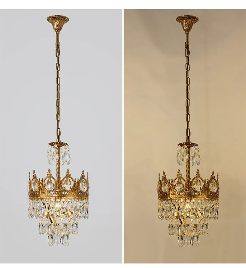 Retro Chandelier Dining Table Living Bedroom Ceiling Chandeliers Indoor Pendant Lamp Fixture Home Wall Decoration Lighting Lamp