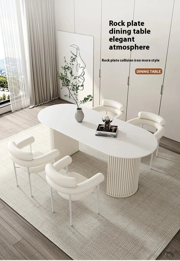 Luxury Nordic Dining Table Legs Metal Modern Space Savers Dining Table Living Minimalist Mesas De Comedor Room Furniture