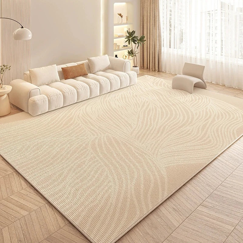Ins Wind Geometric Rug Living Room Bedroom Non Slip Wear Resistant Nordic Minimalist Style Large Rug Home Decor